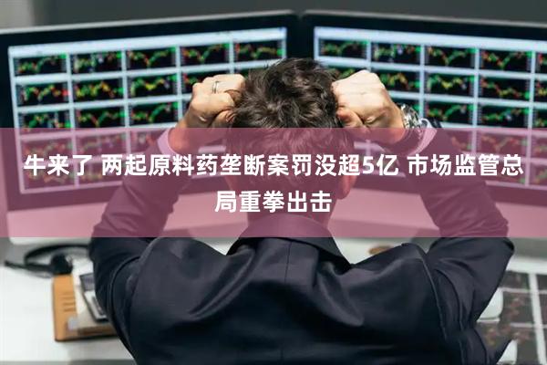 牛来了 两起原料药垄断案罚没超5亿 市场监管总局重拳出击