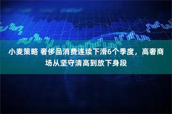小麦策略 奢侈品消费连续下滑6个季度，高奢商场从坚守清高到放下身段